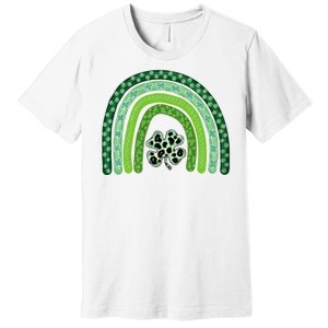 Lucky St Patrick's Day Rainbow Premium T-Shirt