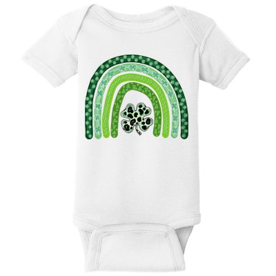 Lucky St Patrick's Day Rainbow Baby Bodysuit