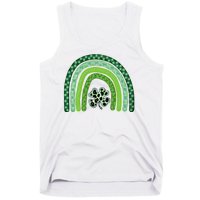 Lucky St Patrick's Day Rainbow Tank Top