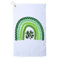 Lucky St Patrick's Day Rainbow Golf Towel