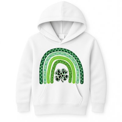 Lucky St Patrick's Day Rainbow Kids Hoodie