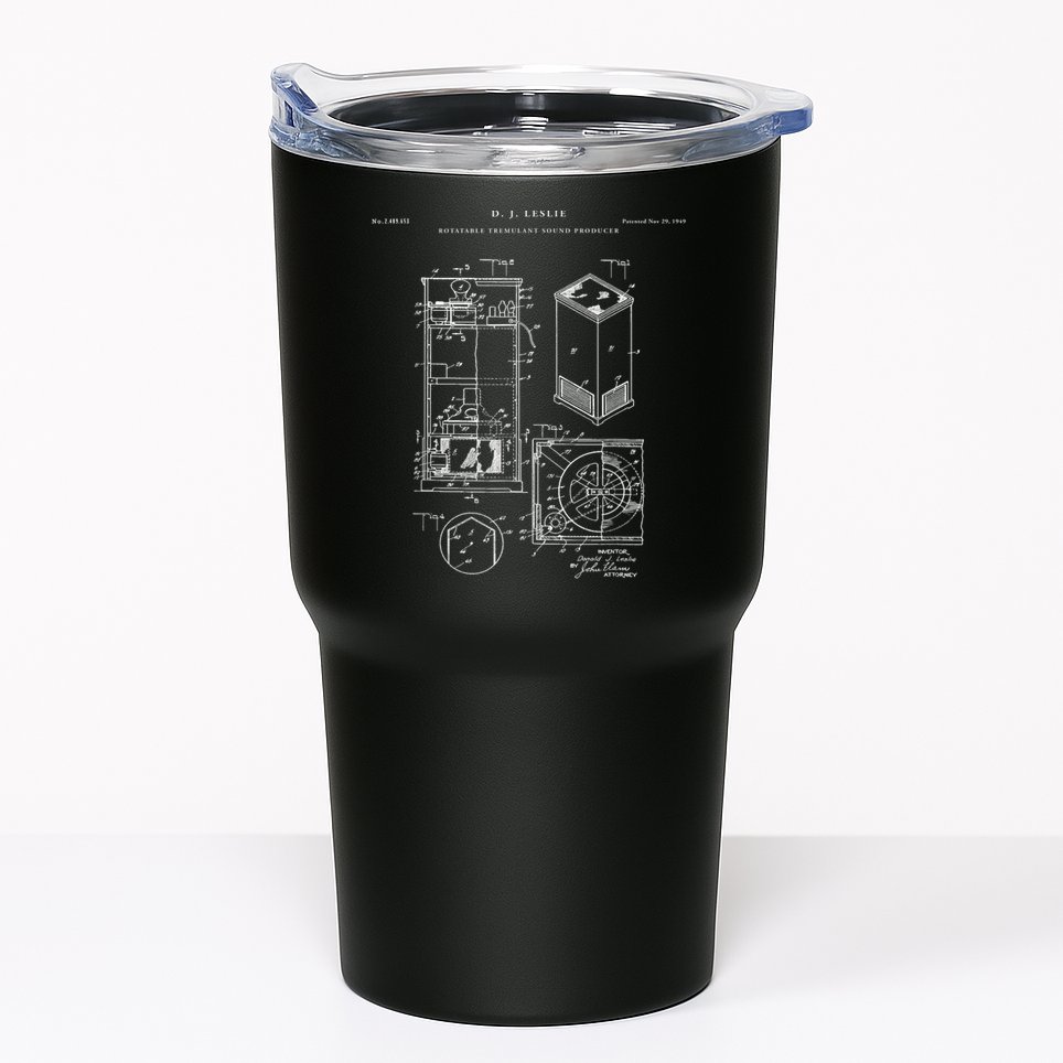 Leslie Speaker Patent Music Tumbler