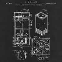 Leslie Speaker Patent Music 25L Jumbo Tote
