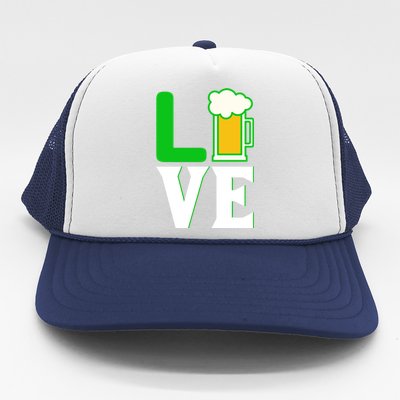 Love St Patricks Day Trucker Hat