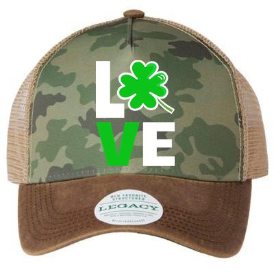 Love St Patricks Day Legacy Tie Dye Trucker Hat