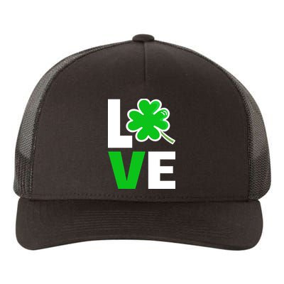 Love St Patricks Day Yupoong Adult 5-Panel Trucker Hat