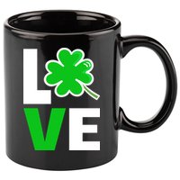 Love St Patricks Day 11oz C Handle Ceramic Mug