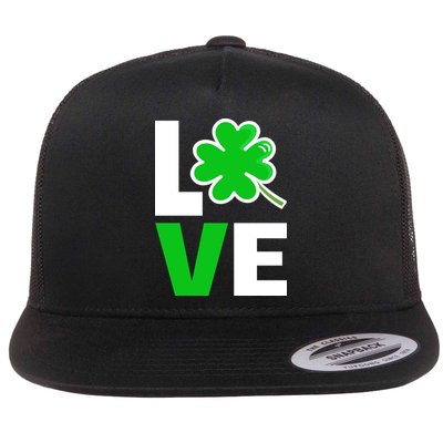 Love St Patricks Day Flatbill Hat