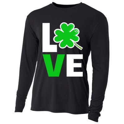 Love St Patricks Day Cooling Performance Long Sleeve Crew
