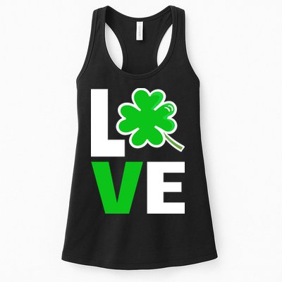 Love St Patricks Day Womens Tank Top