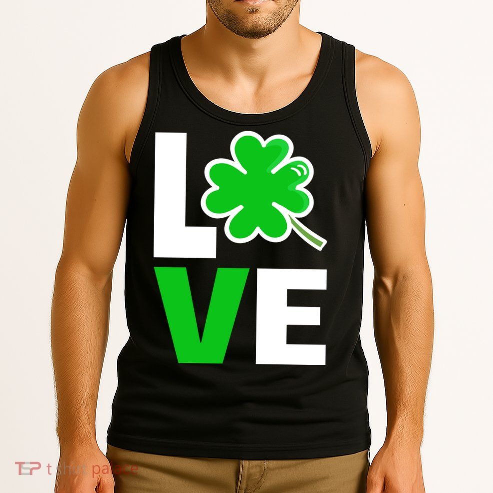 Love St Patricks Day Tank Top