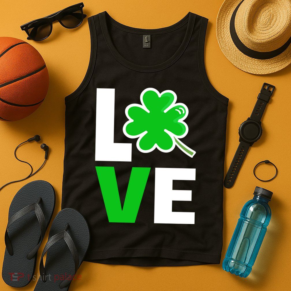 Love St Patricks Day Tank Top