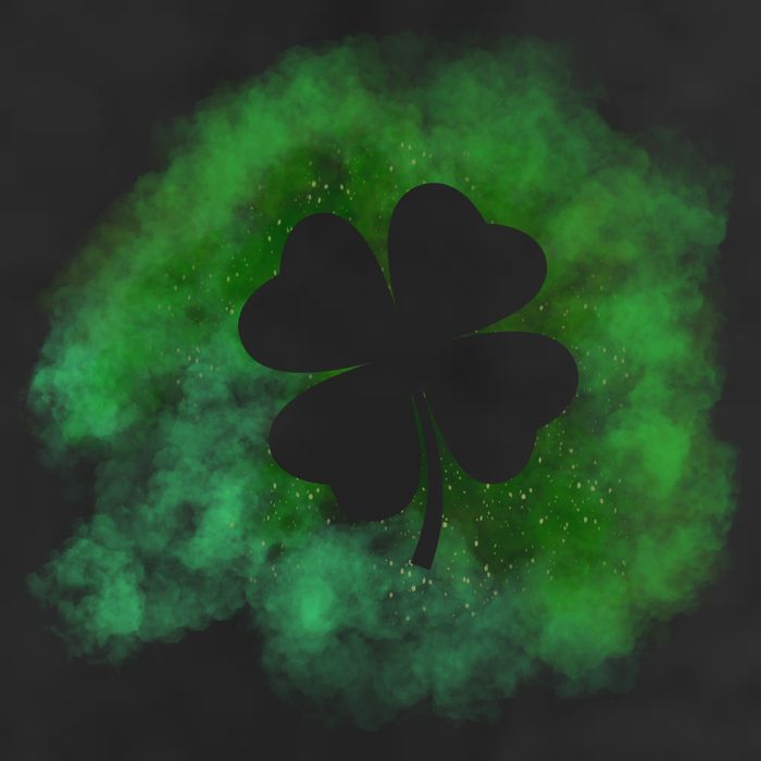 Lucky St Patrick's Day Clover Holiday 7 Panel Mesh Trucker Snapback Hat