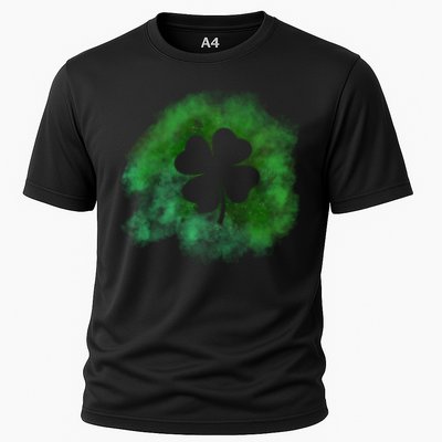 Lucky St Patrick's Day Clover Holiday Performance Shirt