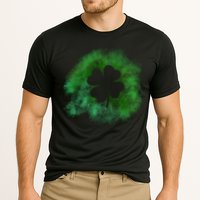 Lucky St Patrick's Day Clover Holiday Performance Shirt