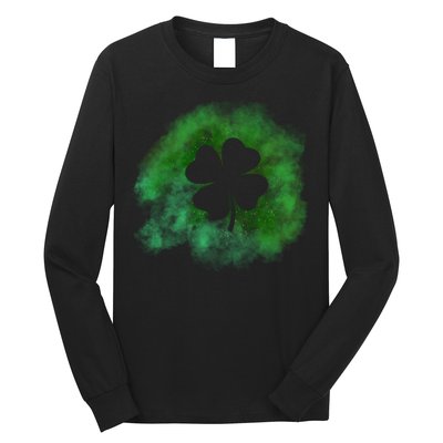 Lucky St Patrick's Day Clover Holiday Long Sleeve Shirt