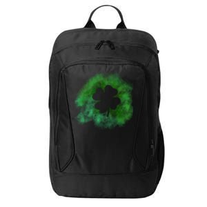 Lucky St Patrick's Day Clover Holiday City Backpack