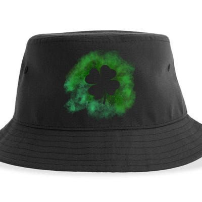 Lucky St Patrick's Day Clover Holiday Sustainable Bucket Hat