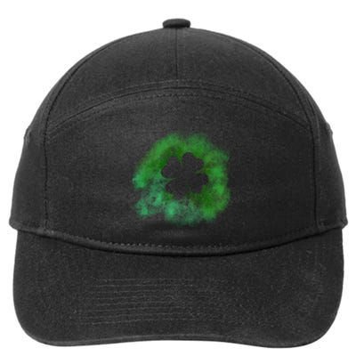 Lucky St Patrick's Day Clover Holiday 7-Panel Snapback Hat