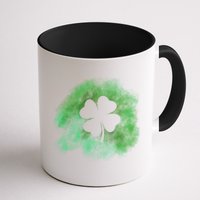Lucky St Patrick's Day Clover Holiday Mug