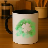 Lucky St Patrick's Day Clover Holiday Mug