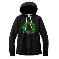 Lucky St Patrick's Day Clover Holiday Women's Fleece Hoodie