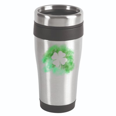 Lucky St Patrick's Day Clover Holiday 16oz Travel Tumbler