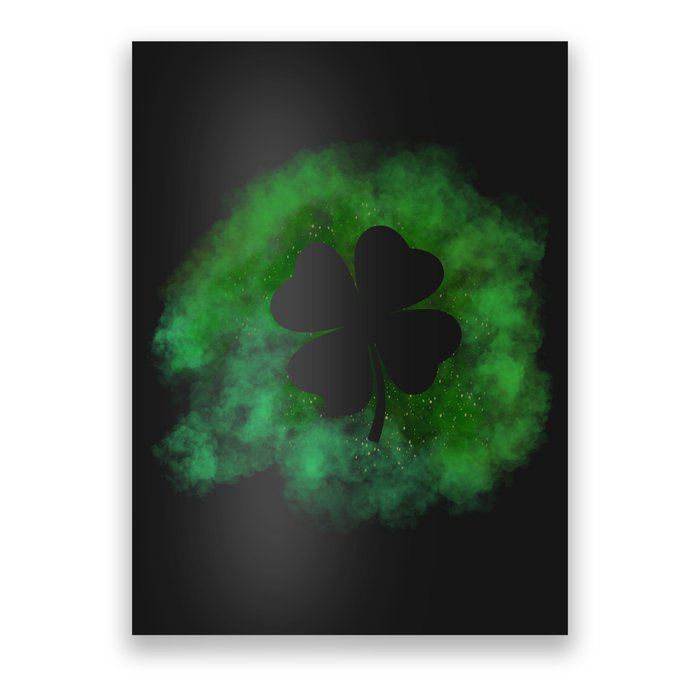 Lucky St Patrick's Day Clover Holiday Poster