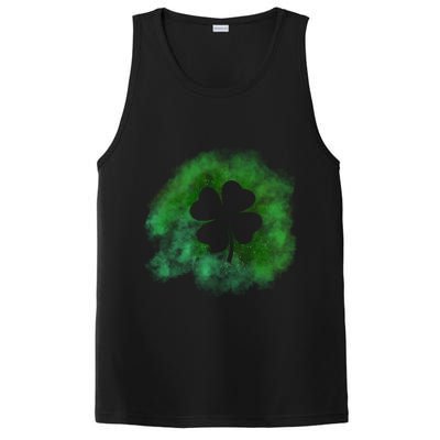 Lucky St Patrick's Day Clover Holiday PosiCharge Competitor Tank