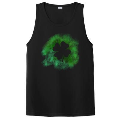 Lucky St Patrick's Day Clover Holiday PosiCharge Competitor Tank