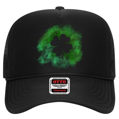 Lucky St Patrick's Day Clover Holiday Trucker Hat