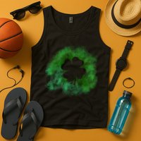 Lucky St Patrick's Day Clover Holiday Tank Top