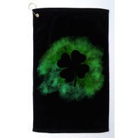 Lucky St Patrick's Day Clover Holiday Golf Towel
