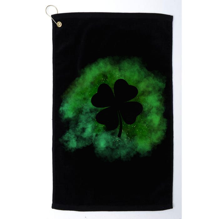 Lucky St Patrick's Day Clover Holiday Golf Towel