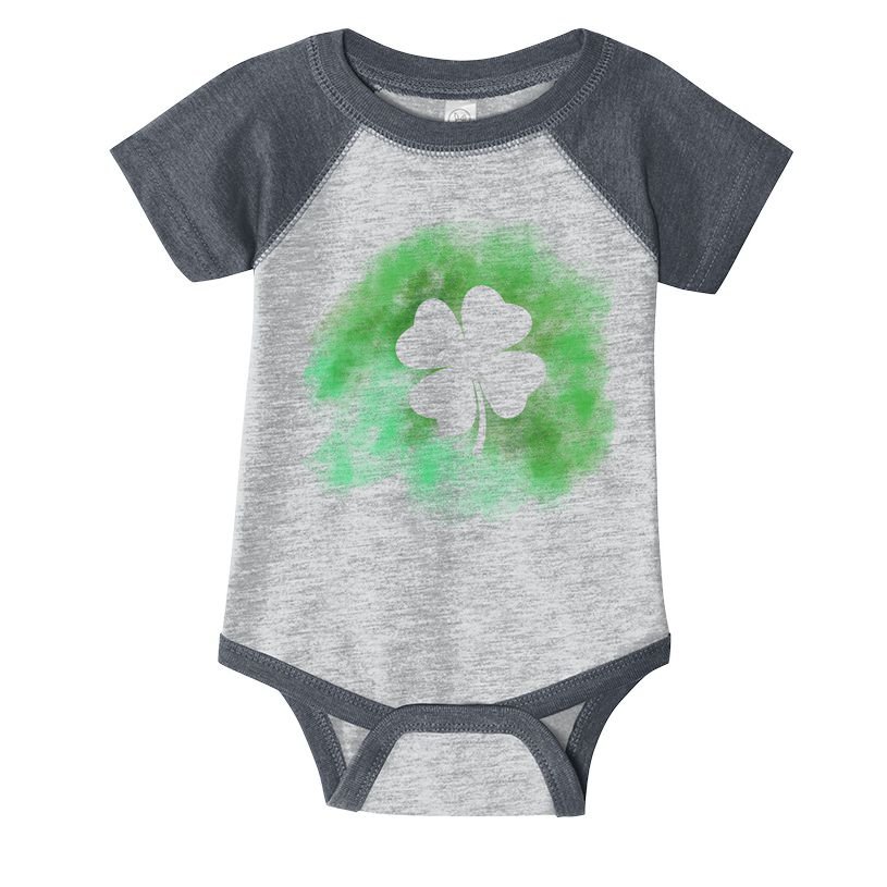 Lucky St Patrick's Day Clover Holiday Infant Baby Jersey Bodysuit