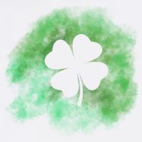 Lucky St Patrick's Day Clover Holiday Garment-Dyed Sweatshirt