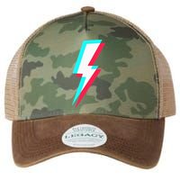 Lightning Symbol Power Electricity Bolt Graphic Legacy Tie Dye Trucker Hat