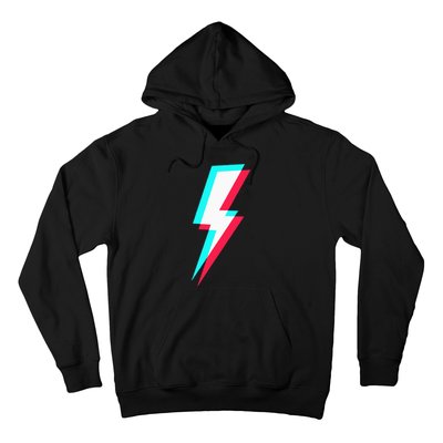 Lightning Symbol Power Electricity Bolt Graphic Hoodie