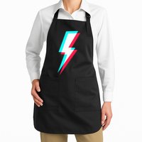 Lightning Symbol Power Electricity Bolt Graphic Apron