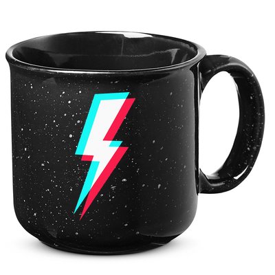 Lightning Symbol Power Electricity Bolt Graphic 15oz Campfire Ceramic Mug