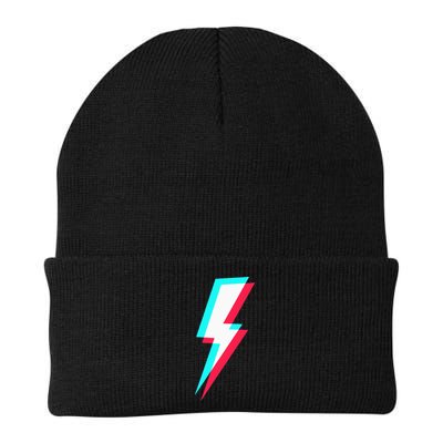 Lightning Symbol Power Electricity Bolt Graphic Beanie