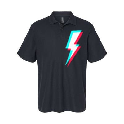 Lightning Symbol Power Electricity Bolt Graphic Softstyle Adult Sport Polo