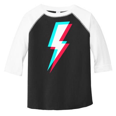 Lightning Symbol Power Electricity Bolt Graphic Toddler Fine Jersey T-Shirt