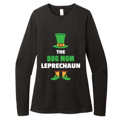 Leprechaun St Patricks Day Dog Mom Gift Womens CVC Long Sleeve Shirt