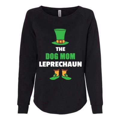 Leprechaun St Patricks Day Dog Mom Gift Womens California Wash Sweatshirt