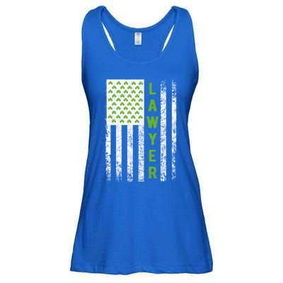 Lawyer St Patricks Day Flag Gift Lawyer Funny Gift Attorney Outfit Meaningful Gi Ladies Essential Flowy Tank