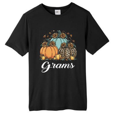 Leopard Sunflower Pumpkin Grams Halloween Tall Fusion ChromaSoft Performance T-Shirt