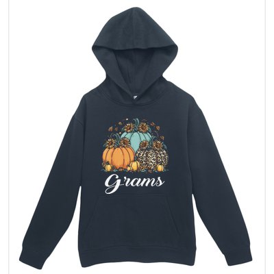 Leopard Sunflower Pumpkin Grams Halloween Urban Pullover Hoodie