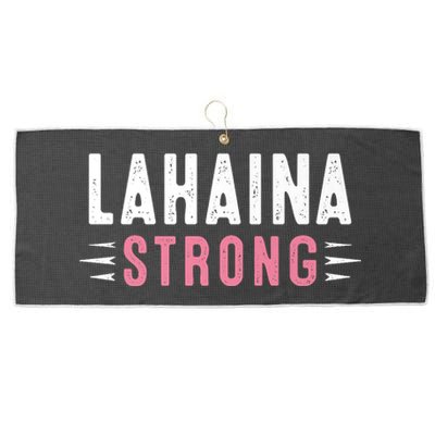 Lahaina Strong Premium Large Microfiber Waffle Golf Towel