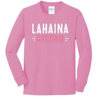 Lahaina Strong Premium Kids Long Sleeve Shirt